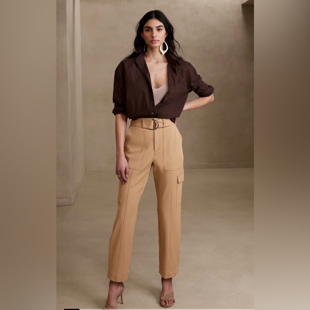 Banana Republic Slim Refined Stretch Cargo Pant